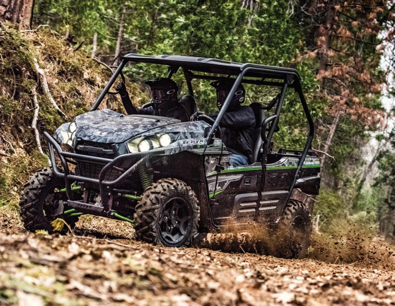 With the Teryx, you ve got the range, power and storage space to go on an epic adventure.