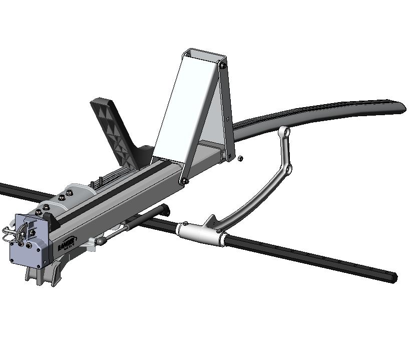 REAR CROSSBOW FRONT OF THE VAN SLIDE LONG BAR FRONT VIEW 1.2.