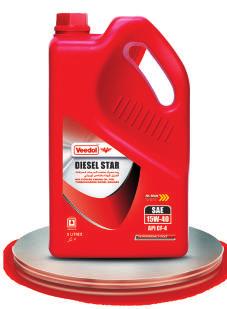 Veedol Diesel Star meets the performance requirements of the following: API: CF-4 Recommended for use in all high performance new generation turbocharged/naturally aspirated heavy duty diesel engines