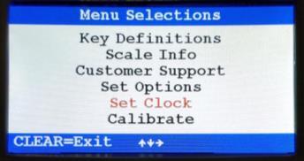 While in the Help menu, press to select Set Options. Press to advance to the next menu. 3. While in the Set Options sub-menu, select Auto Off Seconds. 4. Press to change the Auto Off Seconds option.