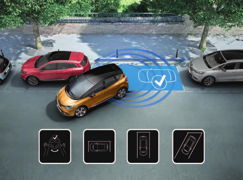 This system will apply the vehicle s brakes if a collision with a vehicle or pedestrian is detected (subject to certain parameters). *Standard from Dynamique Nav.