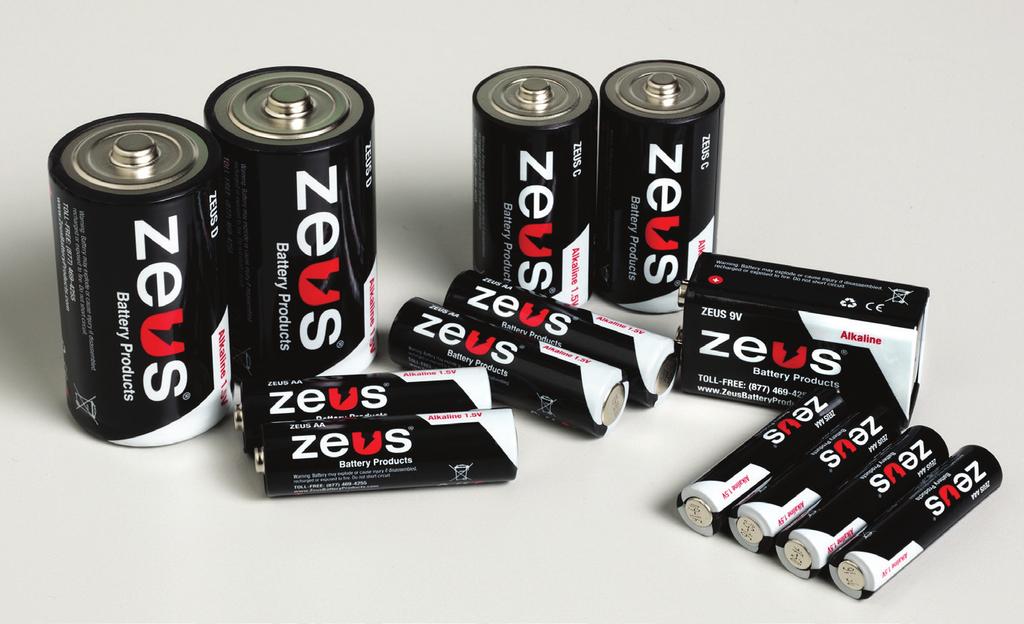 ALKALINE BATTERIES WHY PAY MORE WHEN YOU CAN POWER WITH ZEUS?