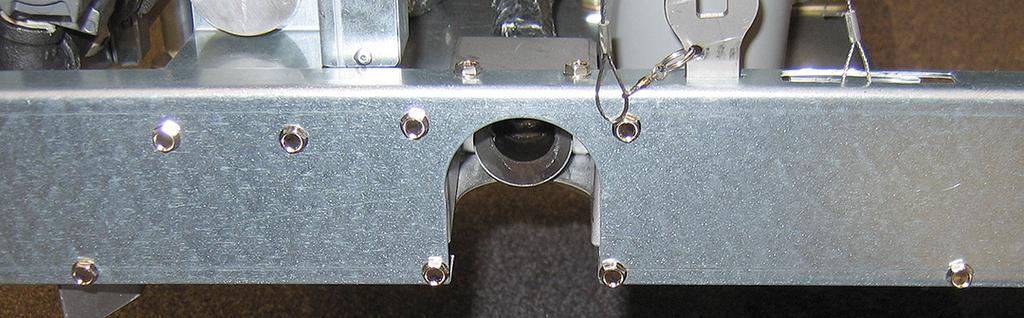 It is located in the top right corner of the FIB box as viewed from the rear of the fryer (see Figure 16). 5. Cut any zip wire ties to allow movement of the filter deck assembly. 6.