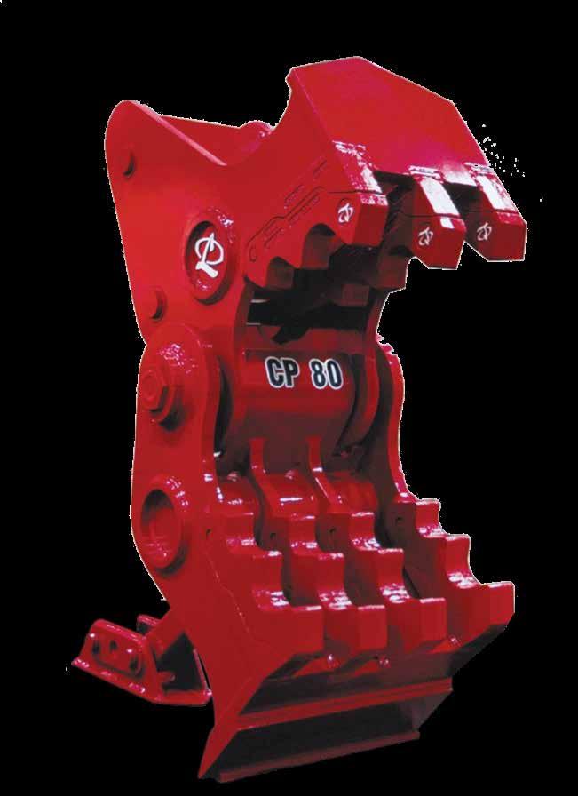 SERIES CP LABOUNTY HYDRAULIC ATTACHMENTS CONCRETE PULVERIZERS CONCRETE PULVERIZER CP SERIES MINIMAL INVESTMENT - MAXIMUM CRUSHING Concrete Pulverizers are designed for quiet, controlled demolition