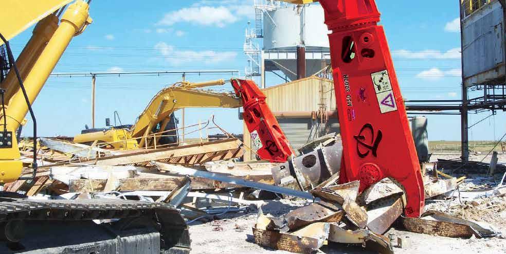 We work closely with excavator manufacturers to guarantee ease of mounting and operation.