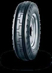 AS-Front Cross-ply steering tyres Cultor front tyres are suitable for free rolling steering axles. Ribbed tread pattern with high positive tread part ensure safe road use and good track holding.