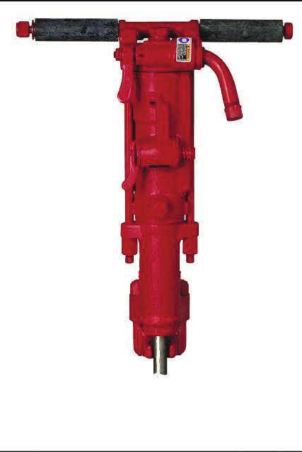 The design also provides a main valve and cylinder porting concept that helps maintain constant drilling speed throughout a long service life.