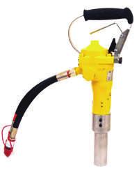 5 Hydraulic Post Drivers Used for driving in road barrier tubes, profiles, signposts, fences and a wide range of anchors.