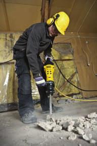 Tools offers chipping hammers and pneumatic breakers covering a wide range
