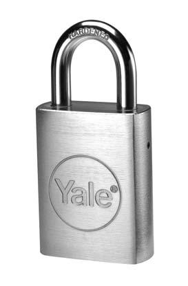 PD400 Series Padlocks features Case: Chrome Plated Steel Shackle: High strength molybdenum alloy steel. Rust resistant with a chrome finish. Optional brass shackles available.