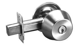 D Series Cylindrical Deadbolts Yale D Series deadbolts are the ideal choice for a wide variety of commercial applications where consistent quality, ease of use and installation are required.
