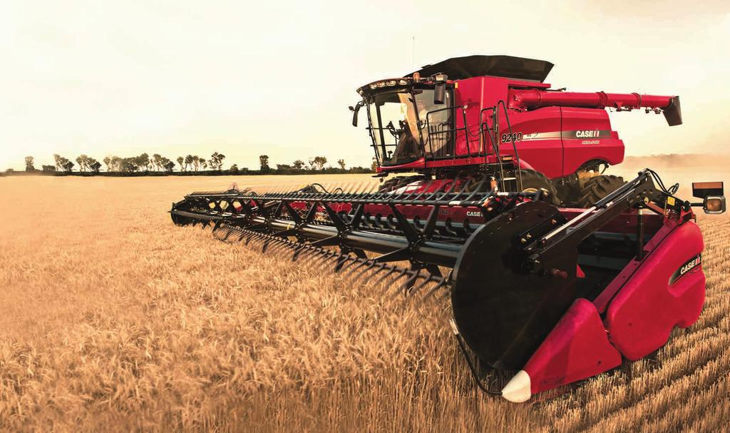 AXIAL-FLOW CORE PRINCIPALS SIMPLICITY Axial-Flow combines are designed with fewer moving parts for unmatched reliability and easier serviceability.