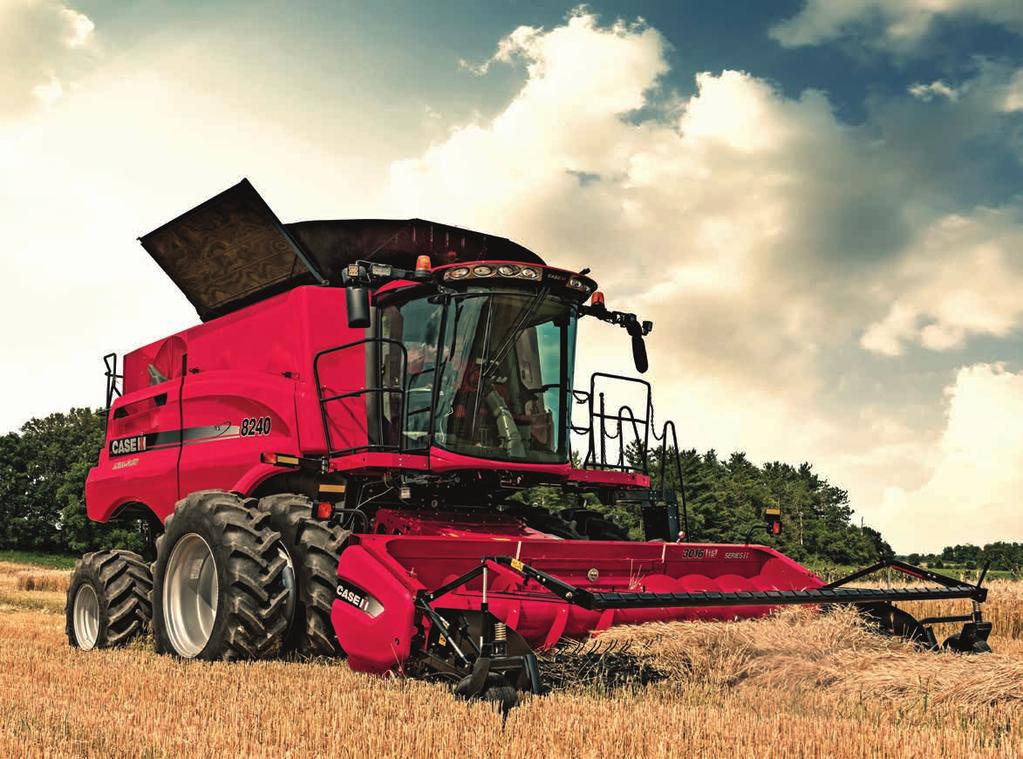 When the days are long and the nights are even longer, you will come to really appreciate the industry-leading comfort of the Axial-Flow cab.