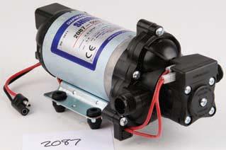 Pipe Thread 2088-44-44 Standard Pump: Santoprene valves, Santoprene diaphragm, 45 demand switch 2088-4-5 40.