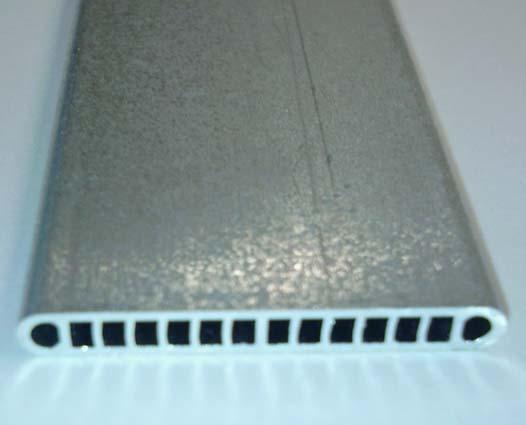 Channel Joining The extruded channels used in the second-generation cold plate were only available in 27.5mm wide extrusions.