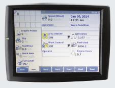 5 (4) 0 10 20 30 INTELLIVIEW - GEAR AND SPEED AT A GLANCE 40 The IntelliView display offers easy toggling between menus to display information including the exact engine speed and the selected
