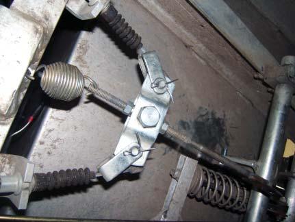 (See Figure 13) 23. Install the pedal return spring onto the Pedal Return Linkage.