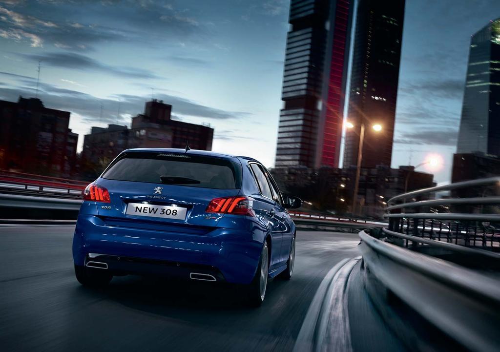 DRIVING PLEASURE. The new PEUGEOT 308 delivers exemplary behaviour on the road.