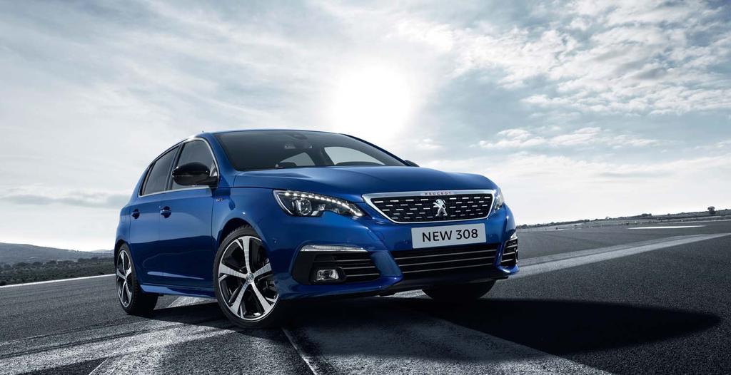 The iconic PEUGEOT lion is housed proudly on the redesigned front grille, surrounded by a new front bumper and bonnet.