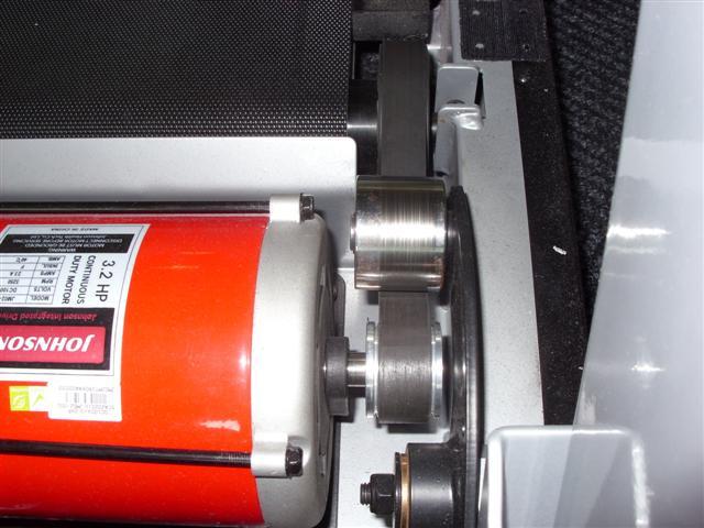 Tighten the rear roller screw by ½ turn or less on each side and retest.
