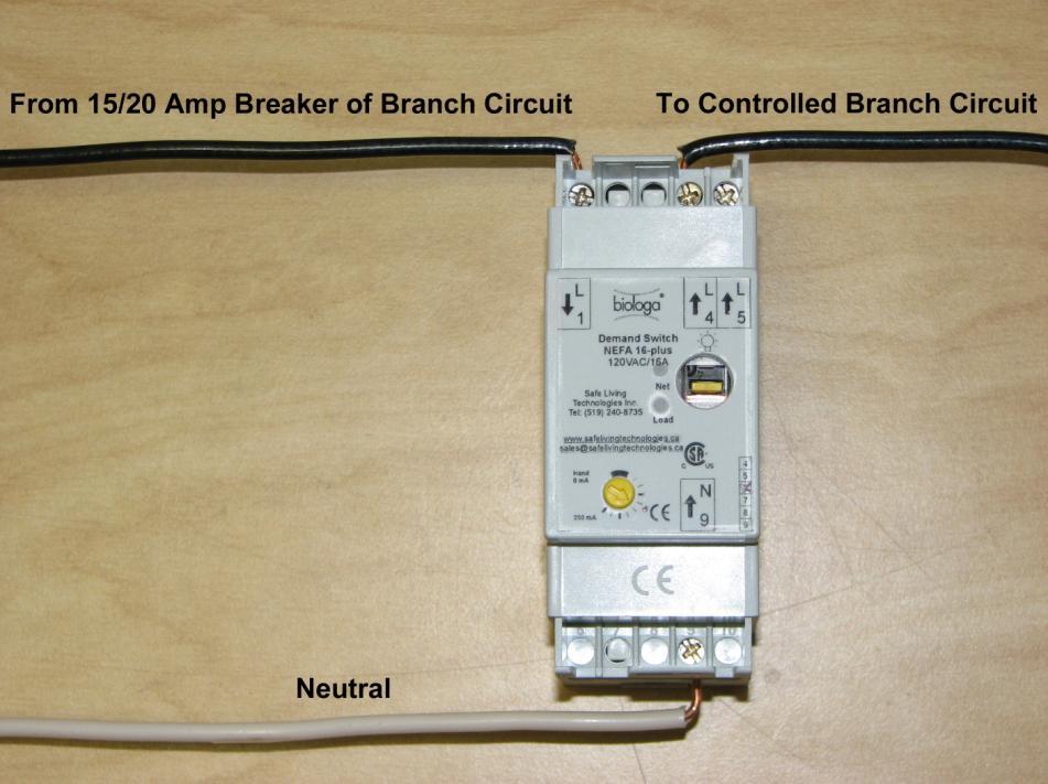 Initial Startup Procedure - Label each demand switch with the number of the branch circuit it controls - Attach the enclosed warning stickers to electrical enclosure clearly label the controlled