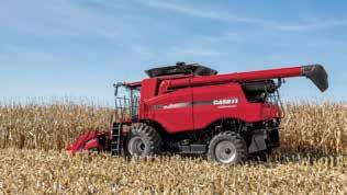 THE HIGHEST GRAIN QUALITY. A CLEANER CROP FOR A PREMIUM PRICE Axial-Flow combines have always been acknowledged for thorough threshing and clean crop samples.