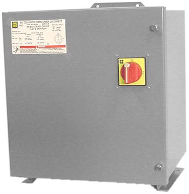 NEMA 12 Transformer Disconnects NEMA 12 TRANSFORMER DISCONNECTS Standard NEMA 12 Offering (A2) 250 3000 VA A2 block requires: 1-1/2-inch x 13/32-inch rejection-style primary fuses Table 6: Factory