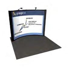 Save time and money with custom tailored exhibit options.