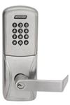 Types of electronic locks An electronic lock is controlled by a reader, such as a keypad, card reader or biometric terminal.