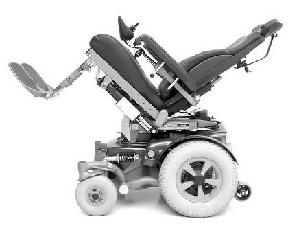 For safety reasons, the seat s electrical functions may in certain situations restrict the usage of other seat functions or the wheelchair s maximum speed.