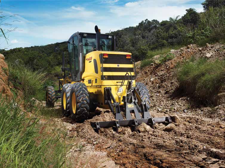 POWER New Holland has designed the RG140.
