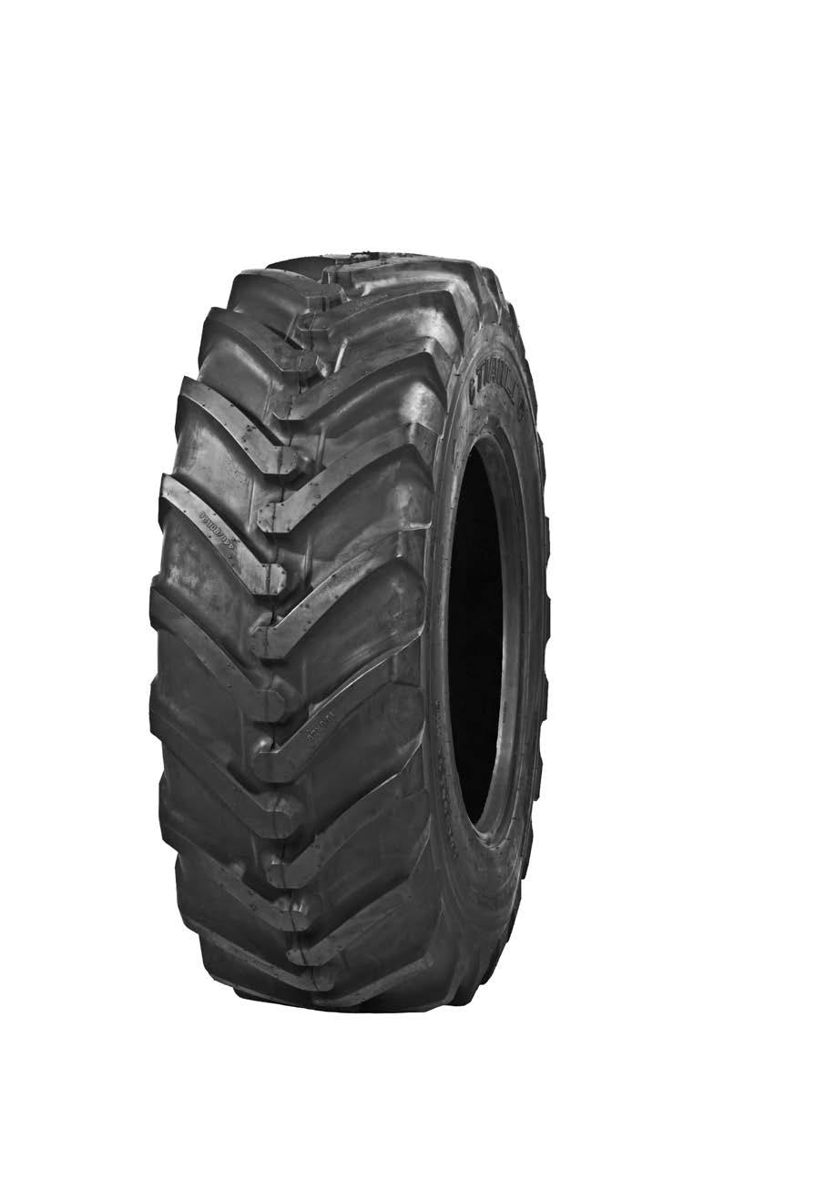 INDUSTRIAL TRACTOR RADIAL R4 Agro-Industrial Tyres Pattern R4 strong lugs for severe applications high traction on hard and abbrasive surfaces reinforced