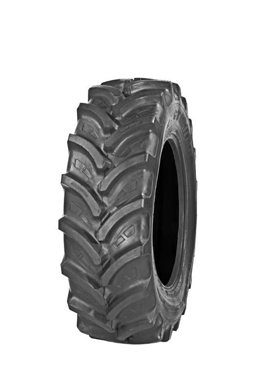 TRACTOR RADIAL R1W 70+75 Standard Tyres 70+75 Series Pattern R1W guaranteed true running and driving comfort up to 50 km/h wide contact area for up to 4000 working hours more and wider lugs in ground