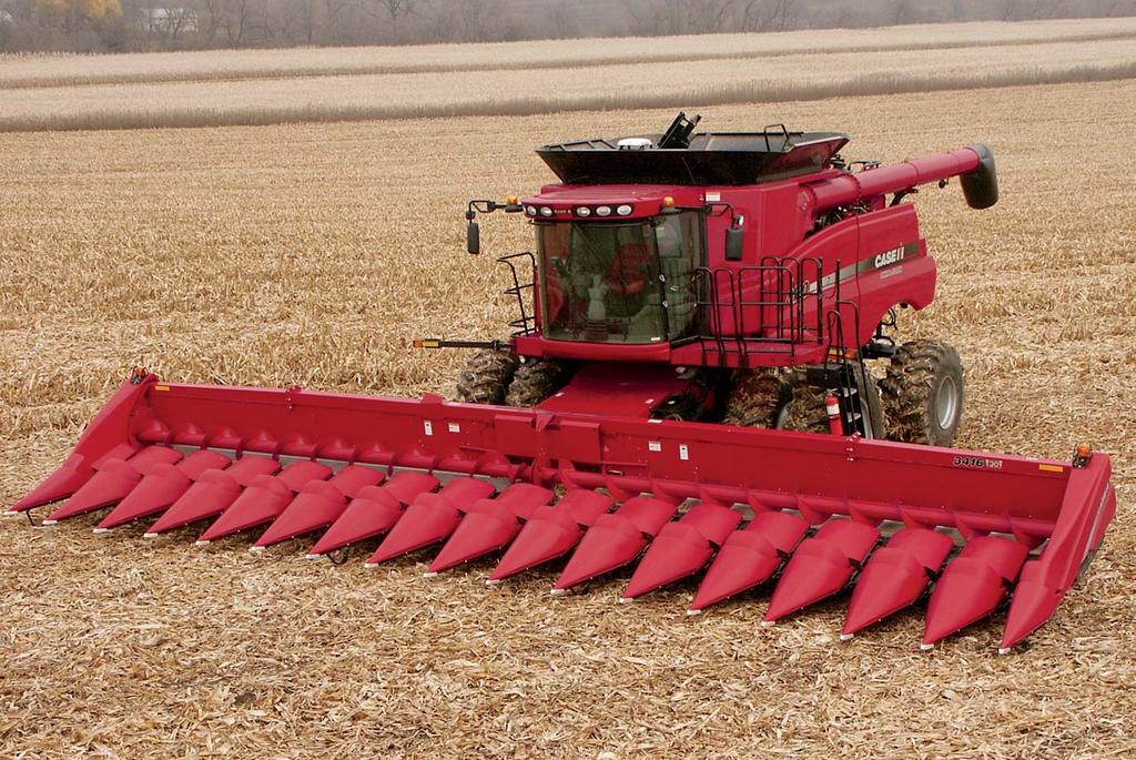 Extended Warranty Case IH cornheads have long been known for picking cleanly, high capacity and uniform residue management.