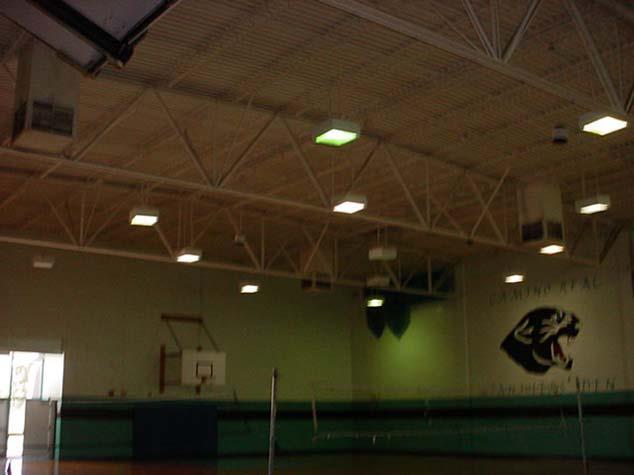 Gymnasiums and Metal Halides Recommendation: Use either T5HO or Super T8