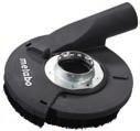 grinders 655153000 5 : For all current small professional angle grinders 628216000 Dustless Tuckpoint Guard Fits all professional angle grinders 631934000 tandard Polyester