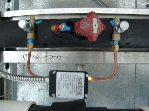 0 End of loop balance valve maintains the system