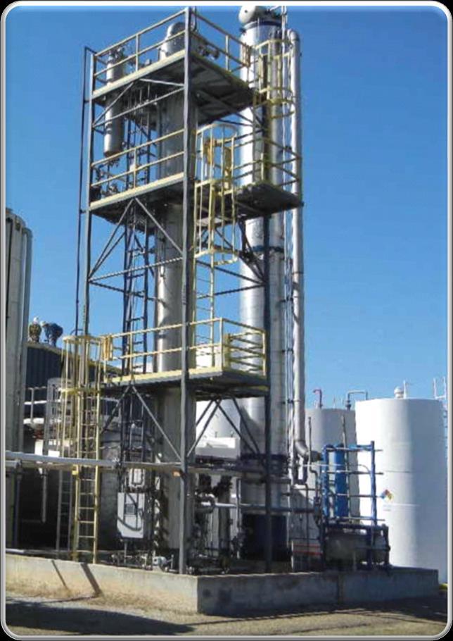 Distillatin purifies liquids by a prcess f evapratin and cndensatin Petrleum distillatin prduces different cuts t get gasline, kersene, diesel, etc.