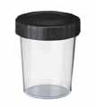 42 L] Round Material Cup and Cover For larger applications and less cup fills; includes a cover for storage or use to shake cup for fast clean-up without a cup liner.