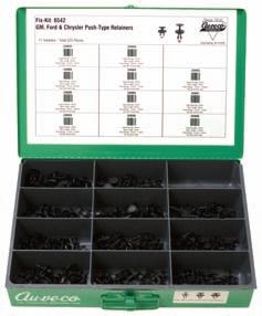 20994 6500 Series Large Drawer Fix-Kit Heavy gauge steel with plastic insert. Each compartment will hold the entire contents of one standard Auveco unit package.