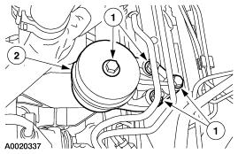 Page 1 of 6 SECTION 211-02: Power Steering 2003 Escape Workshop Manual REMOVAL AND INSTALLATION Procedure revision date: 04/06/2005 Steering Gear Printable View (633 KB) Special Tool(s) Tie-Rod End