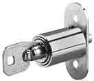 SLIDING DOOR LOCKS Reliable ACE II cylinder can be keyed compatibly with other ACE II models.