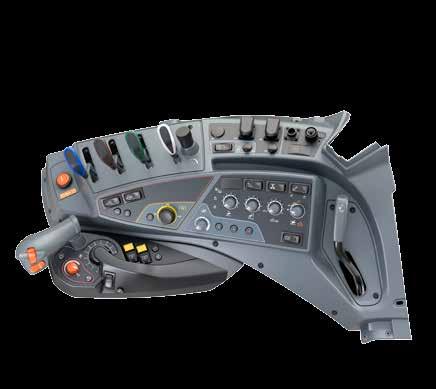 In HiTech and Active the transmission control is robotized, so there are no mechanical gear levers.