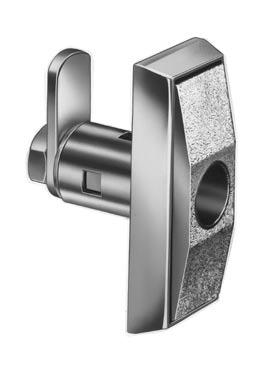 Chrome textured finish for scratch resistance. Black finish available. Minimum order may apply. OU-4200-NA Standard Screw Type Easily Tighten Door Without Losing Seal.