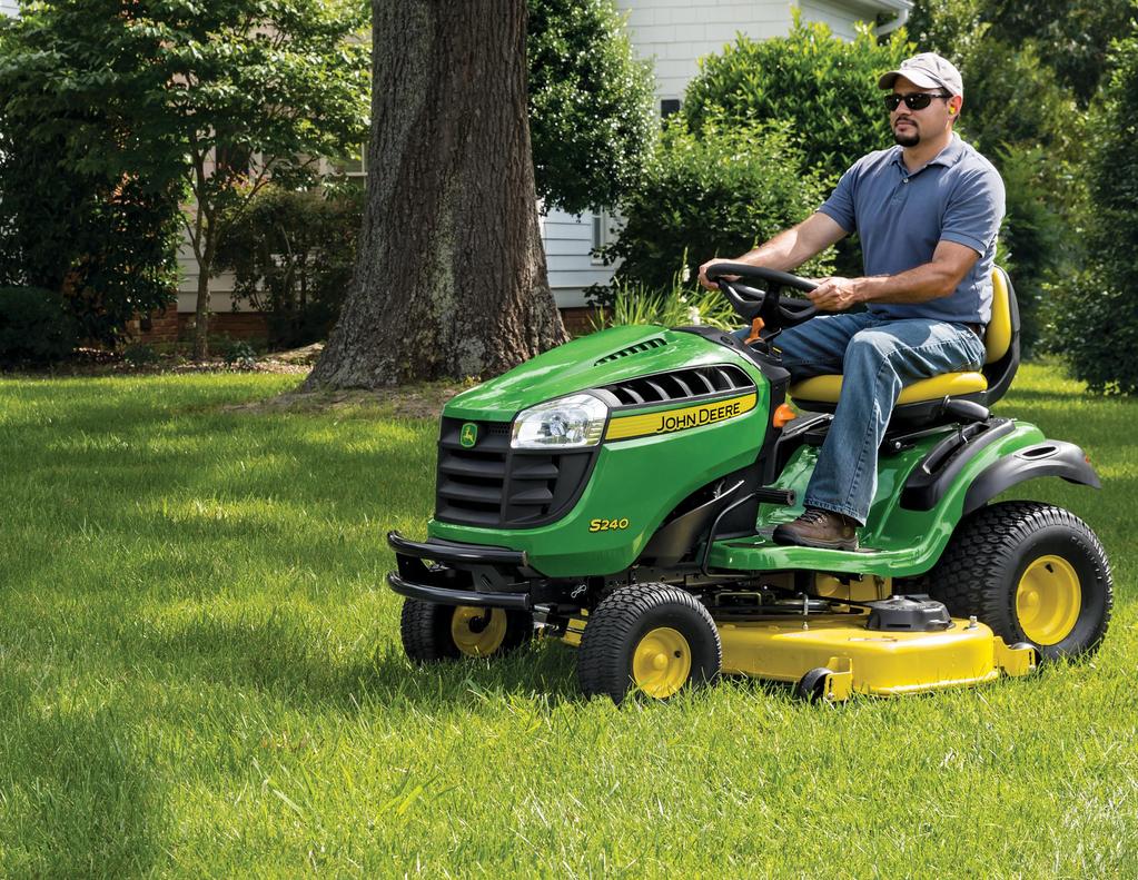 S240 THE S240. MAKE MOWING EASY.