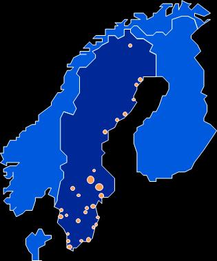 ABB in Sweden Four divisions