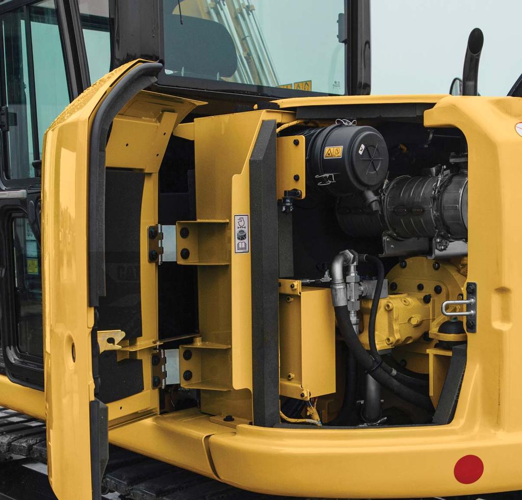 Engine and Serviceability Superior power with easy access and minimal maintenance requirements keep you working.