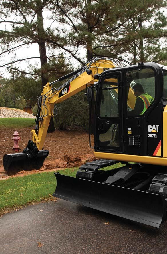 Performance and Controllability Powerful digging combined with smooth responsive control.