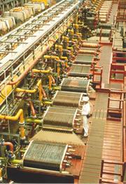 Uses of DC Busbar Systems Chemical Plants DC Busbar systems are used extensively in the refining of chlorine This refining produces a number of products such as: Caustic Soda Liquid Chlorine Chlorine