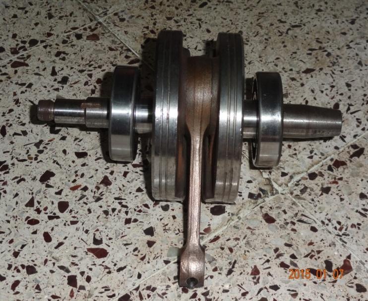INTRODUCTION 1. Crankshaft The crankshaft, also referred as crank, is responsible for conversion between reciprocating motion and rotational motion.